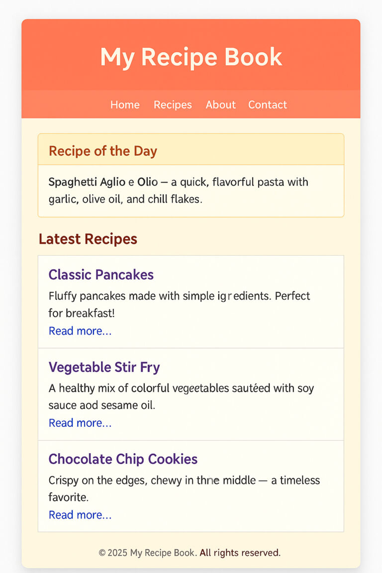 First-react-project-recipe